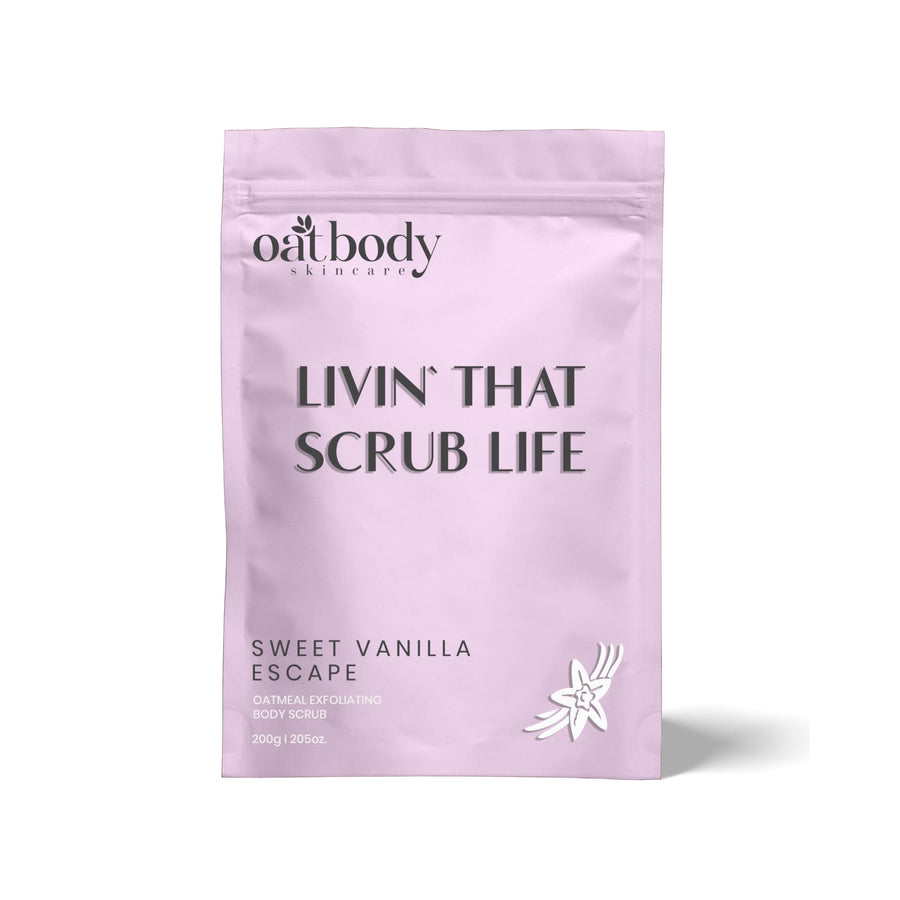 Oat Body Sweet Vanilla Escape Scrub 200g