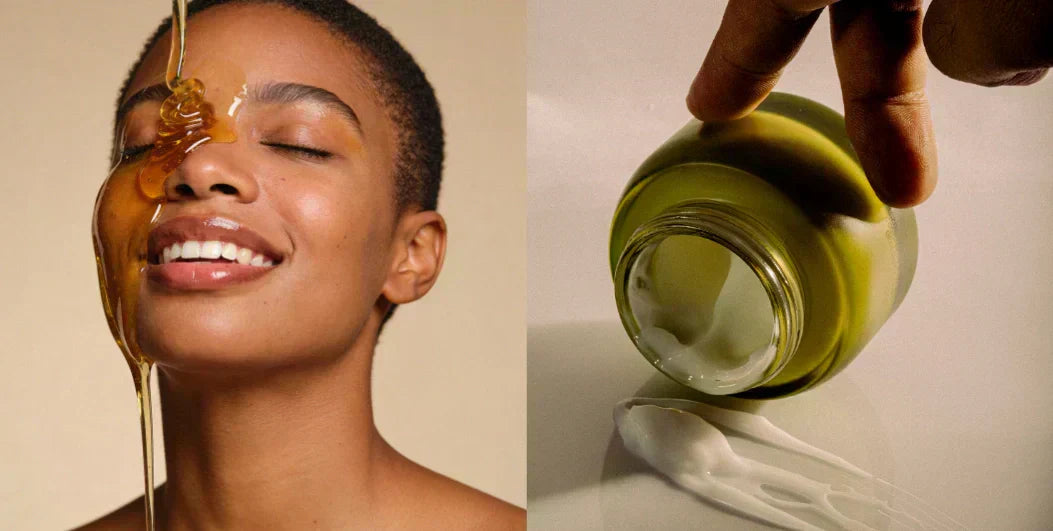 Biocompatible skincare ingredients including hyaluronic acid, centella and prebiotics for sensitive skin