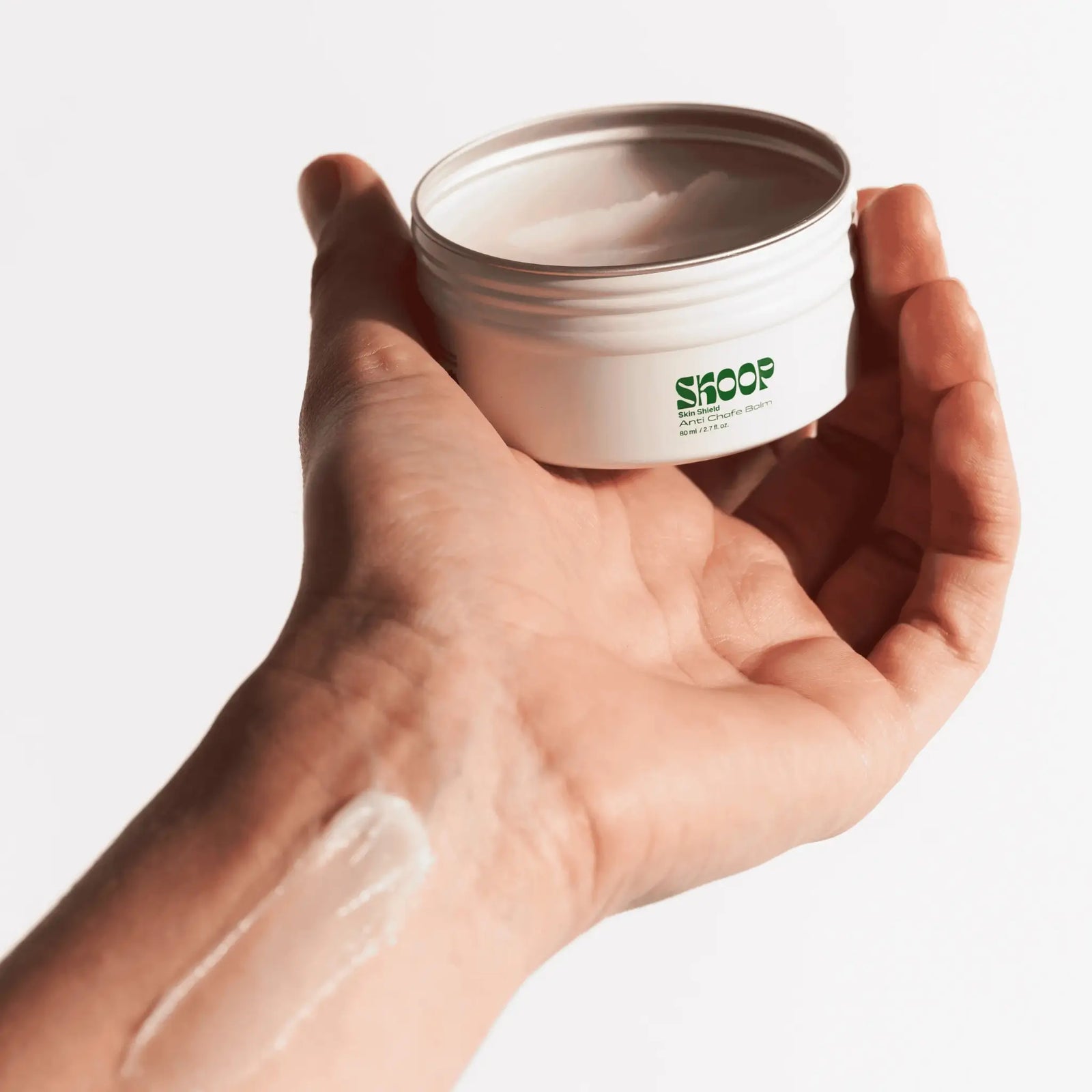 Natural anti chafe balm from Skoop Skincare shop from VAMS Beauty, stocking the best Australian skin care brands online