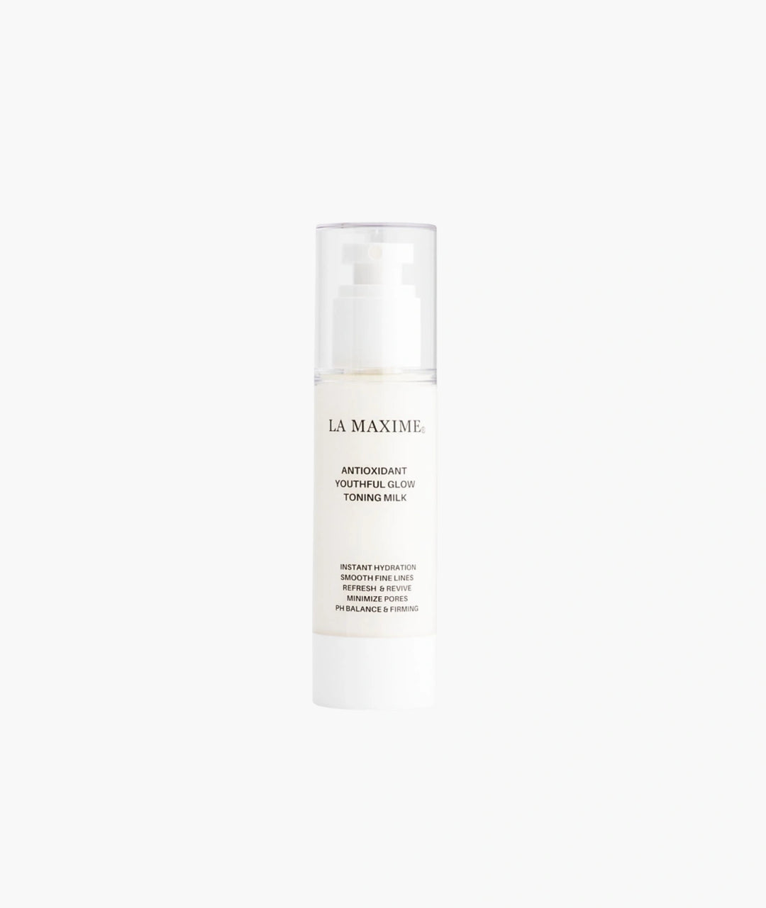 LA MAXIME Antioxidant Youthful Glow Toning Milk 80ml, a hydrating milky toner for mature skin
