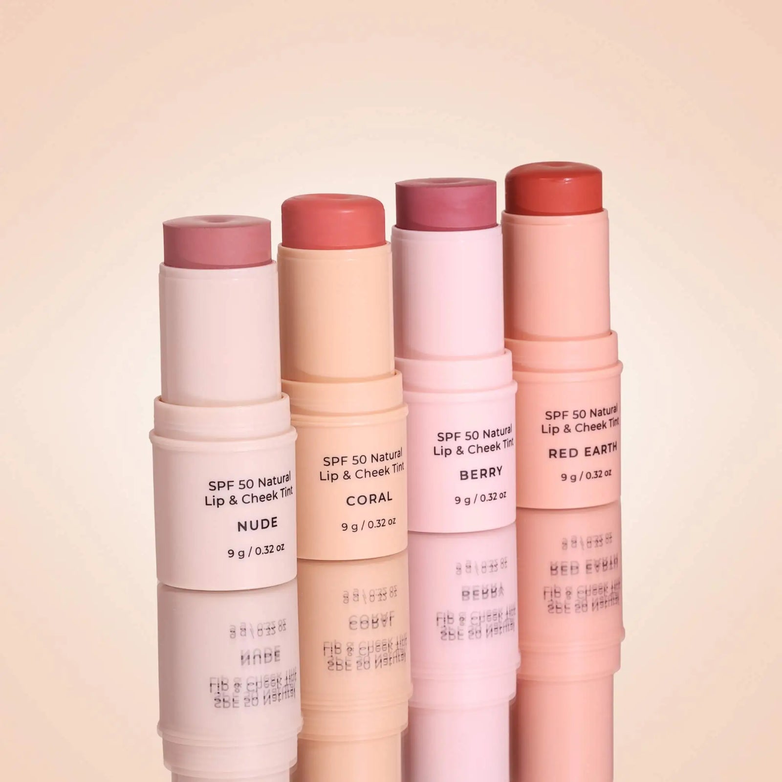 Mineral sunscreen cheek & lip tints from Avocado Zinc for sun protection