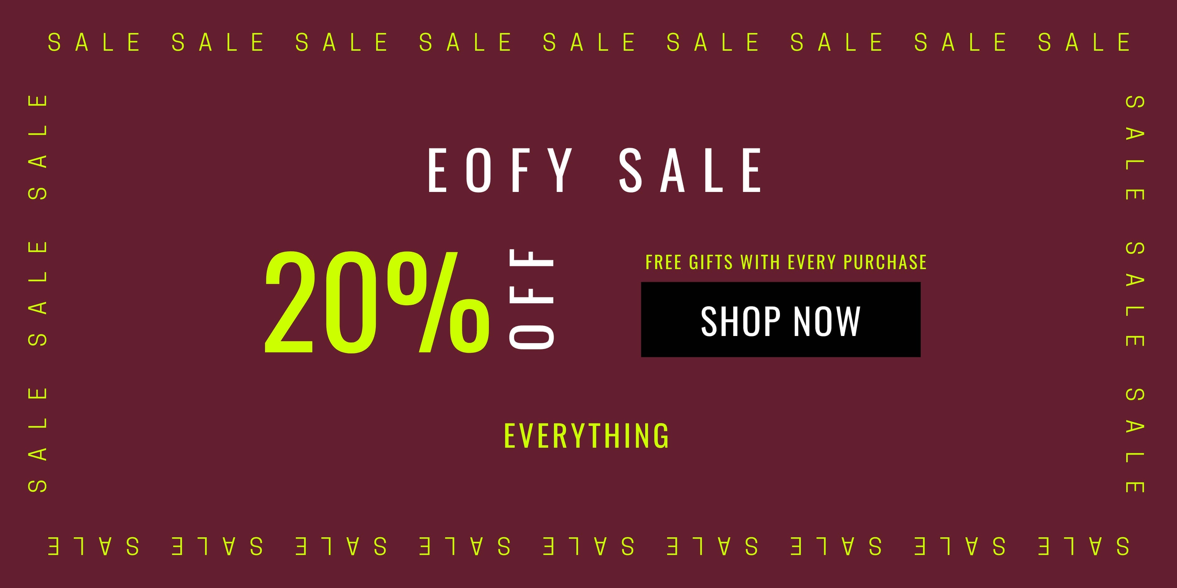 EOFY Sale Australia save on Australian skin care and makeup products