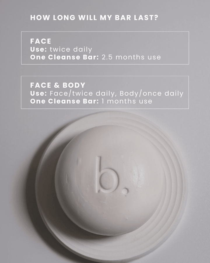 face wash for sensitive combination skin with usage information on a gray background