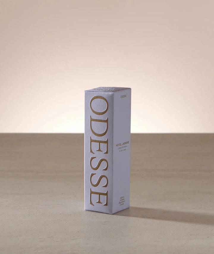 Luxury Australian-made floral perfume travel size, Hotel Jasmine Extrait 10ml by Odesse stocked at VAMS Beauty Australia.