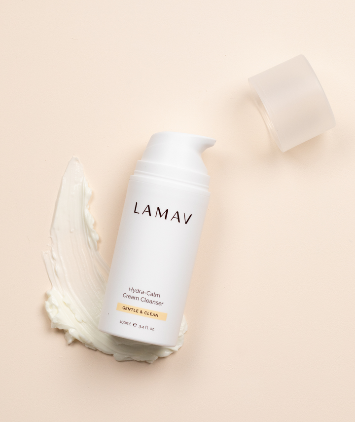 LAMAV Hydra-Calm Cream Cleanser Duo — gentle daily cleanse, 2 x 100ml