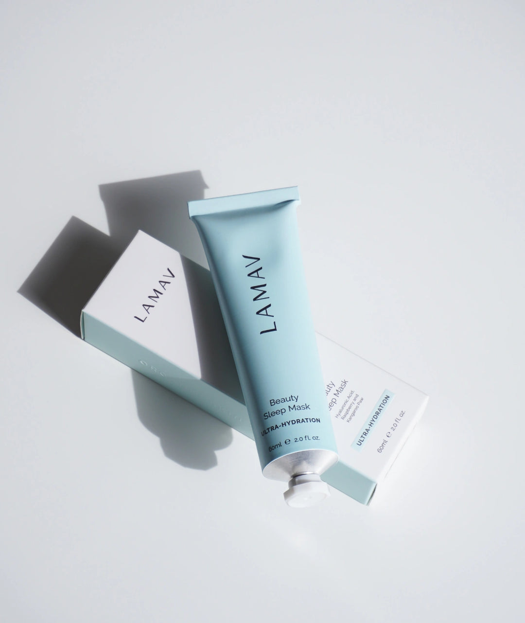 LAMAV Beauty Sleep Mask 60ml natural overnight face mask for dry and dehydrated skin, helping to lock in moisture.