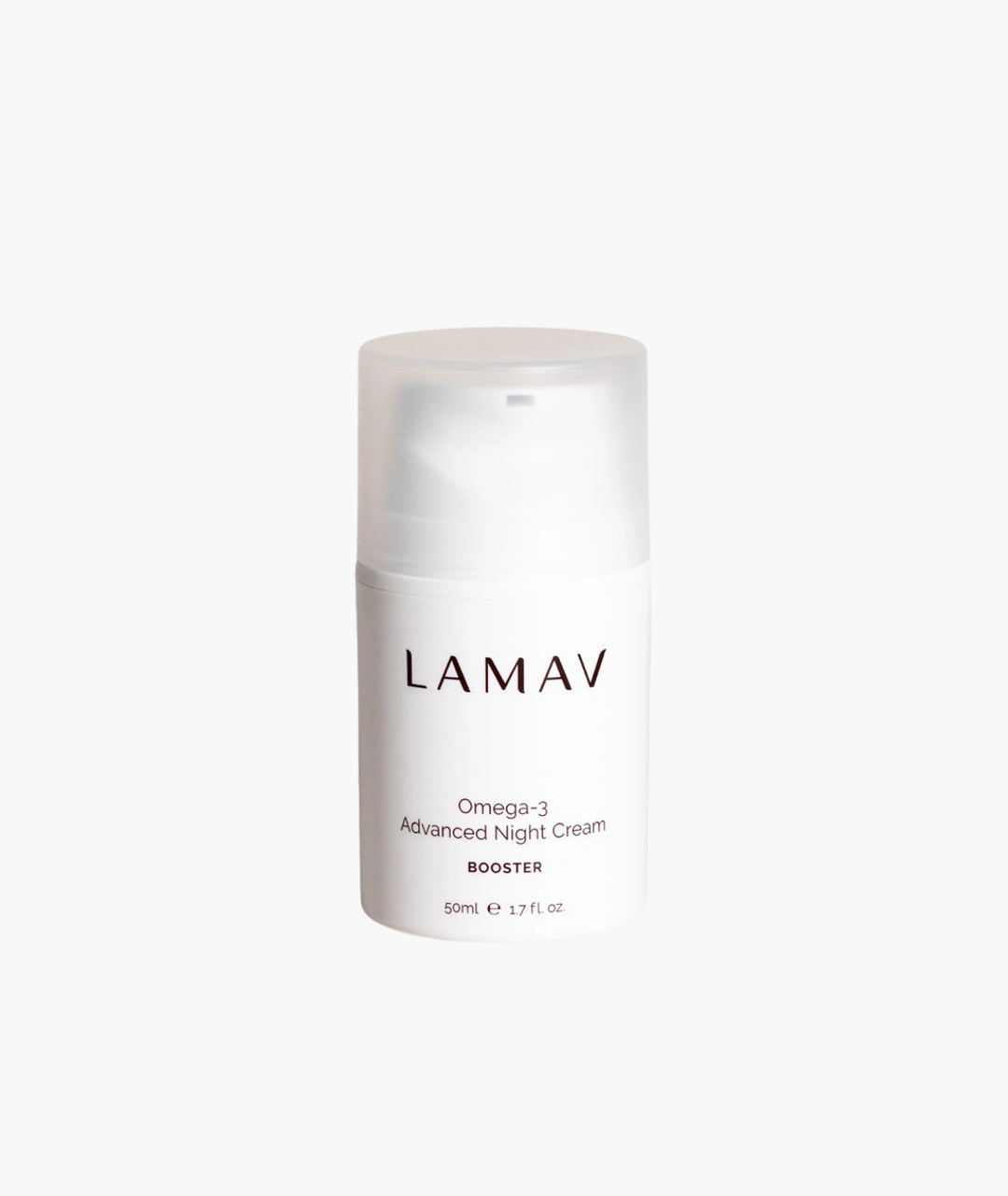 LAMAV Omega-3 Advanced Night Cream on a white background