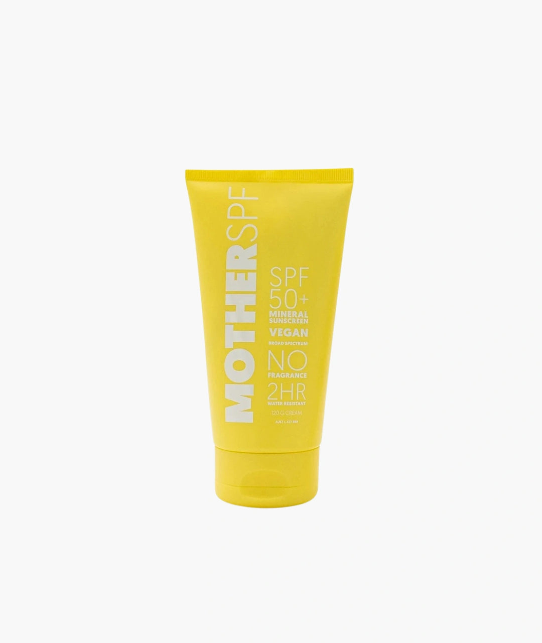 Mother SPF Face + Body SPF 50 sunscreen Australia – lightweight broad-spectrum SPF 50 sunscreen for face and body with non-greasy finish