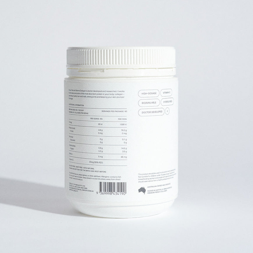 Natural Marine Collagen, Summer Fruits 360g