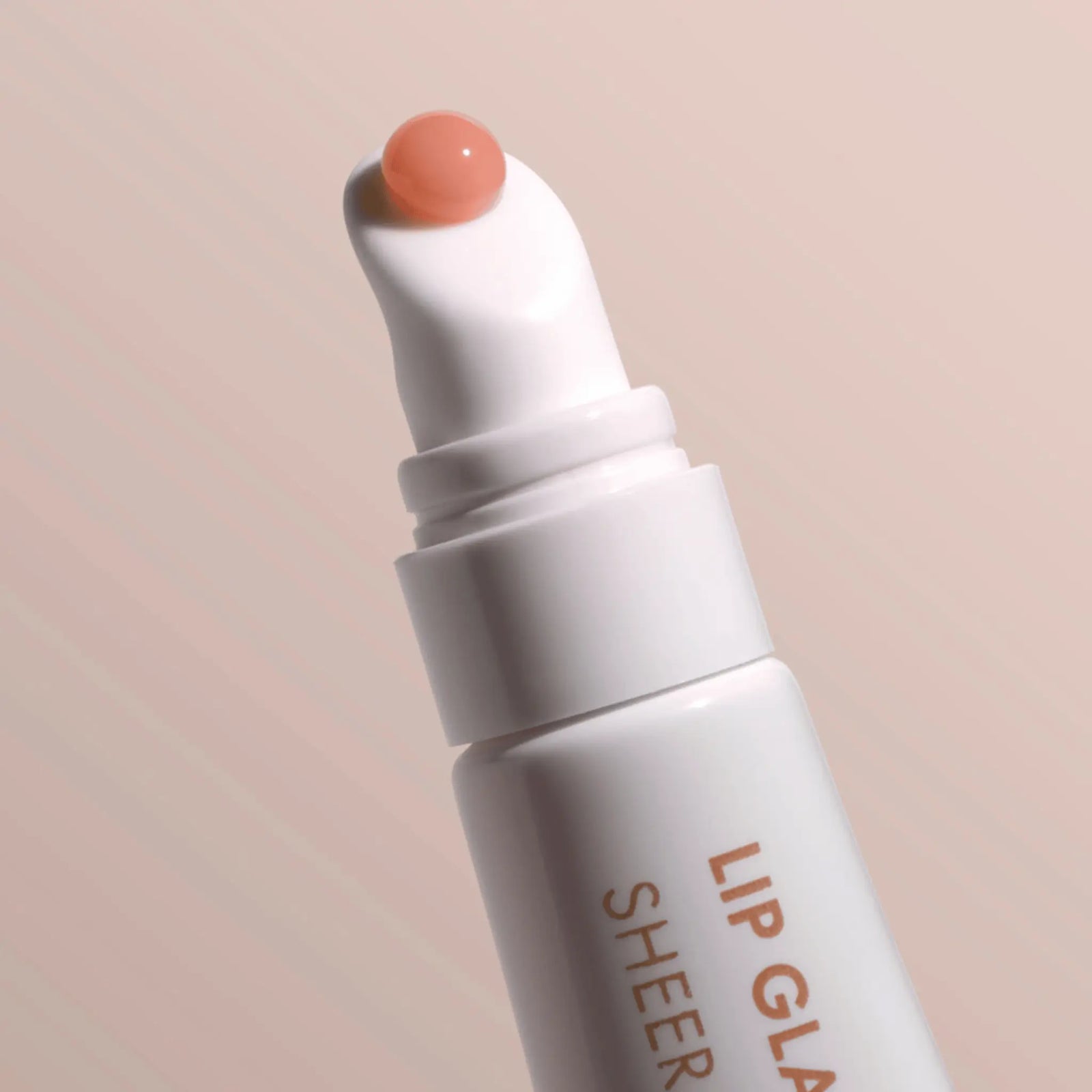 VANI-T Lip Glaze Sheer Lip Gloss applicator with a hint of gloss for a natural, hydrating finish. inspired by Rhode Skin. Available at VAMS Beauty, your source for premium Australian lip care products.