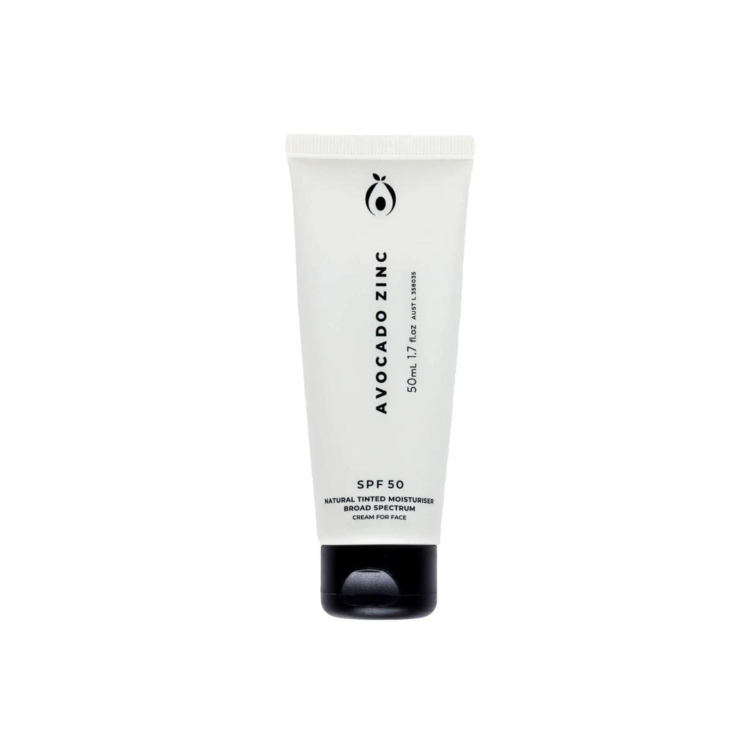 Avocado Zinc Mineral Sunscreen tinted moisturiser australia shop at VAMS Beauty