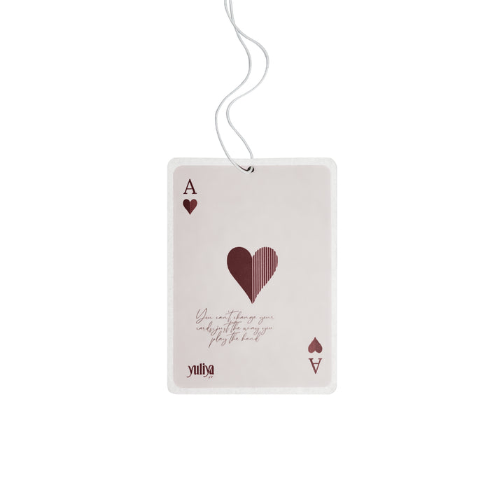 phthalate free car hanging perfume card