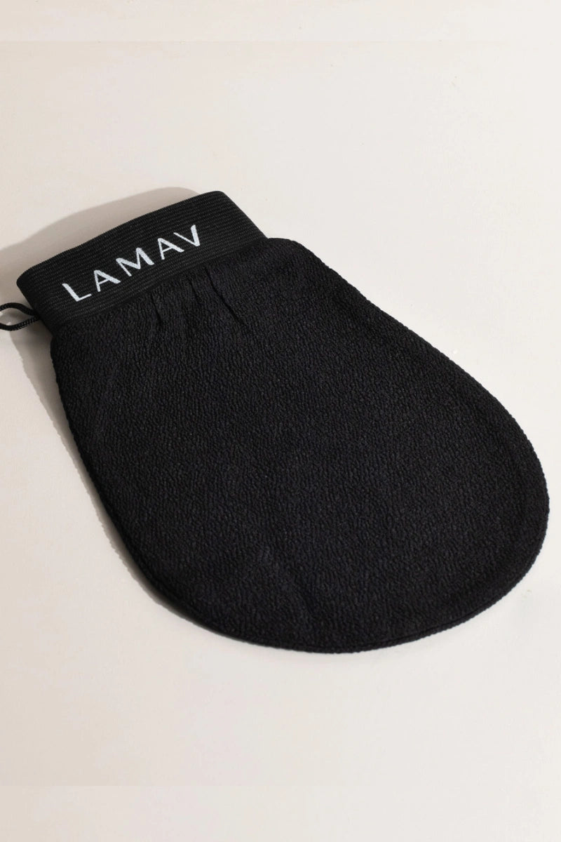 exfoliating glove for smooth skin