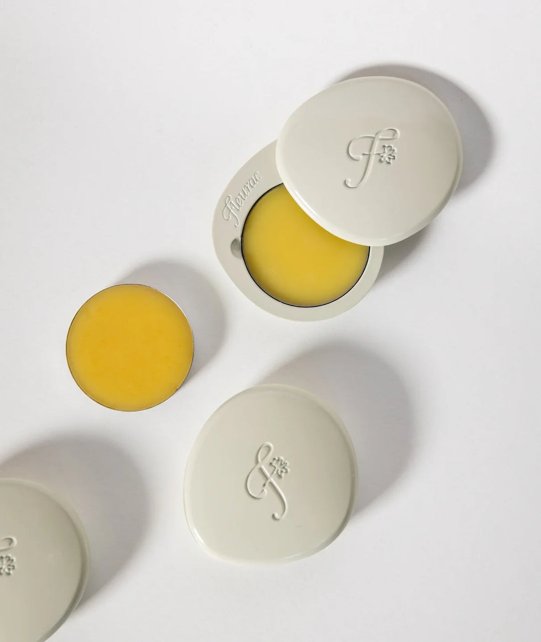 Fleurac Forest Fig Solid Perfume — Pebble compacts and solid balm refills | Fresh green woody fragrance