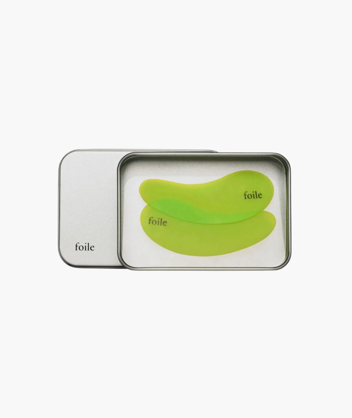 Foile Angel Eye Jellies reusable silicone eye masks in lime
