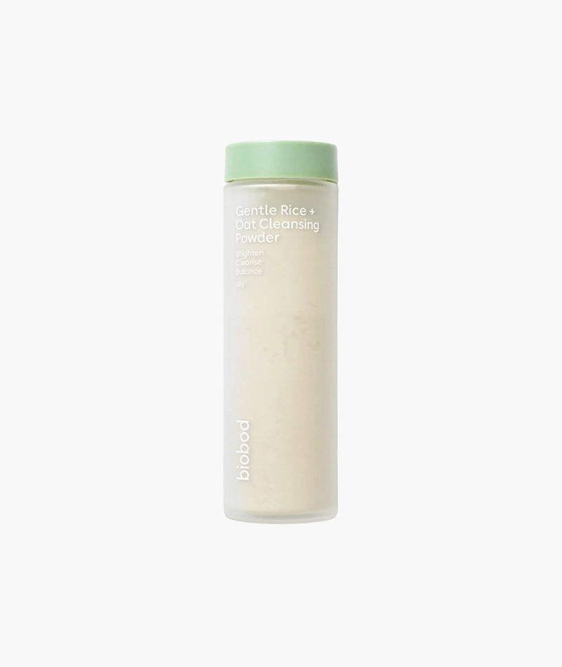 biobod Gentle Rice & Oat Cleansing Powder for sensitive, blemish-prone skin