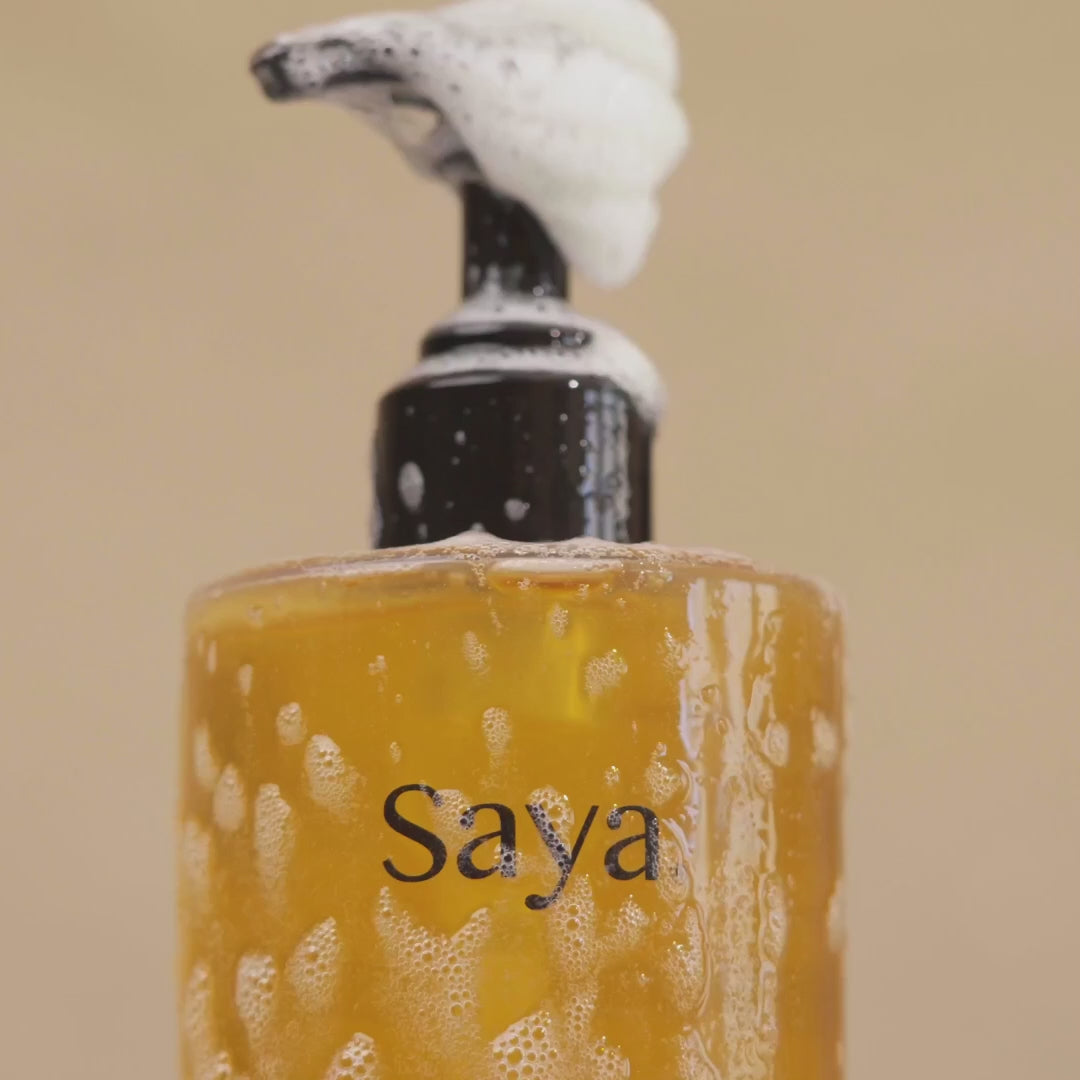 all natural body wash Australia in the shower