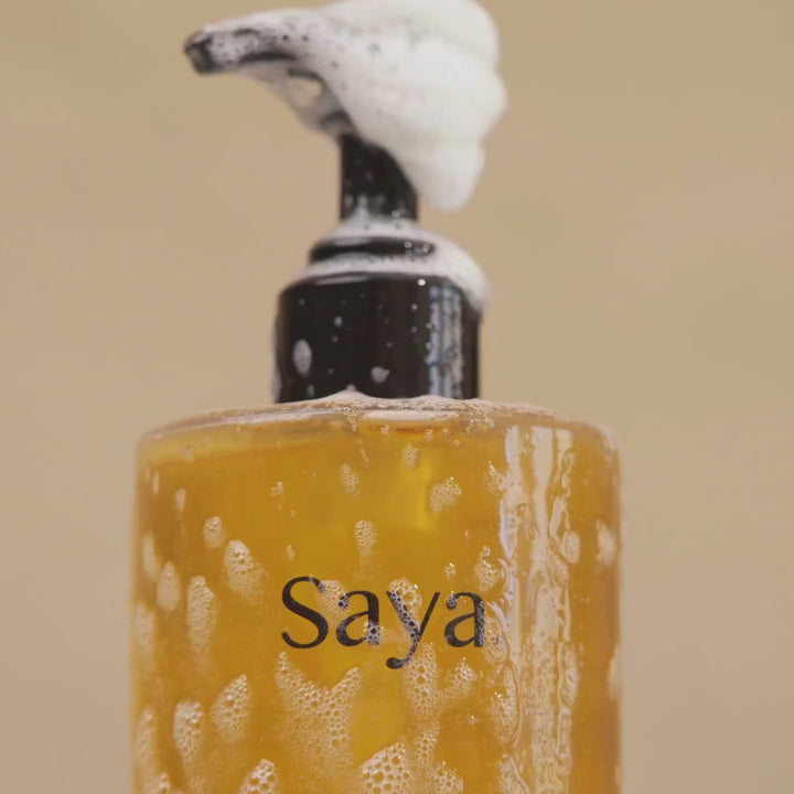 all natural body wash Australia in the shower