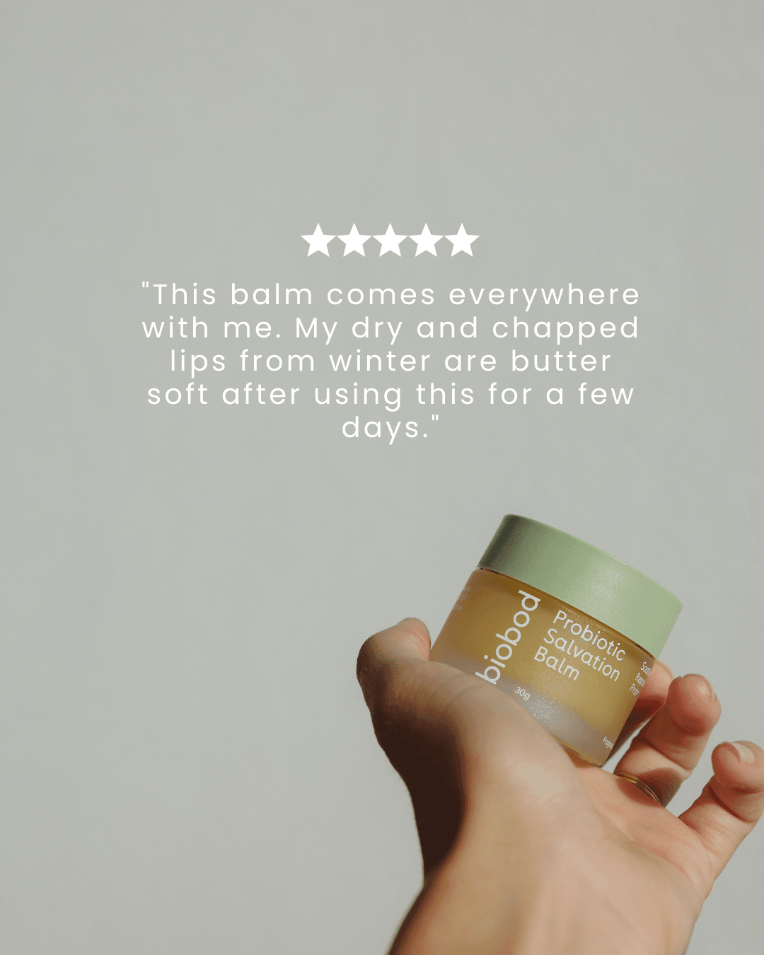 biobod Probiotic Salvation Balm 30g