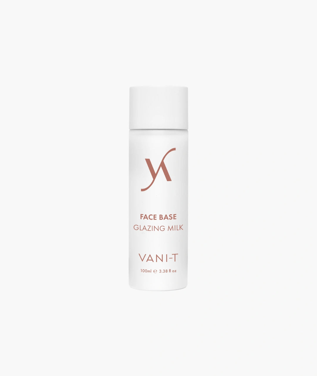 VANI-T Face Base Glazing Milk 100ml illuminating skincare primer designed to hydrate, smooth and create a radiant glass skin finish before makeup application.